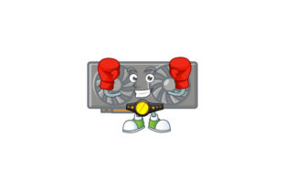 Boxer-Styled Gaming VGA Card Cartoon