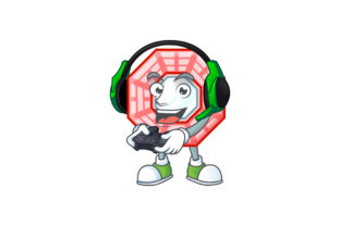 Chinese Square Feng Sui Gaming Cartoon Style