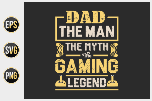 Embracing the Gamer Dad: A Typographic Slogan Design for the Modern Father