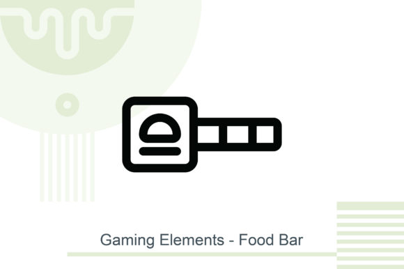 Exploring Gaming Elements - Food Bar: A Versatile Vector Design Solution