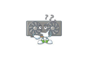 Exploring Gaming VGA Card Cartoon Style
