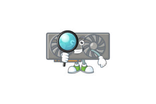 Exploring the Gaming VGA Card Cartoon Character Style - Magnifier: A Creative and Engaging Visual Tool