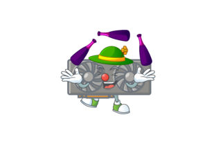 Exploring the Gaming VGA Card Cartoon Character Style: Joggle and Download Details