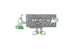 Exploring the Gaming VGA Card Cartoon Character Style: A Creative and Engaging Visual Experiment