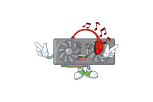 Exploring the Gaming VGA Card Cartoon Character Style - Music and Download Details