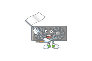 Exploring the Gaming VGA Card Cartoon Character Style - White Flag: A Creative and Engaging Visual Trend