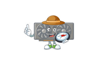 Exploring VGA Card Cartoon Characters
