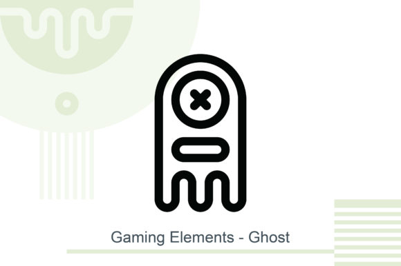 Gaming Elements - Ghost: A Versatile Vector Design Resource