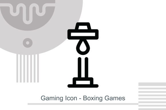 Gaming Icon - Boxing Games: A Versatile Vector Design for Creative Projects