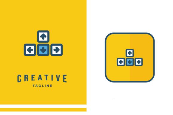 Gaming Icon - Direction Button: A Versatile Tool for Creative Projects