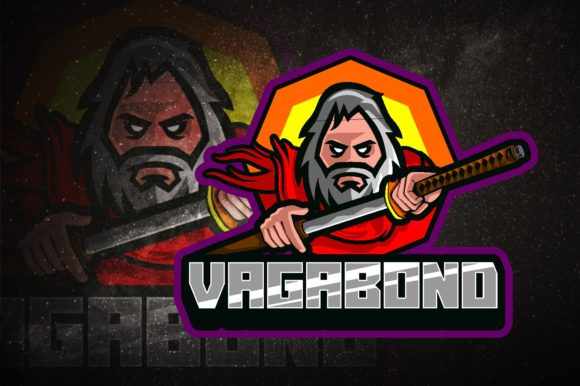 Samurai Spirit E-Sport Logo: Perfect for Your Team