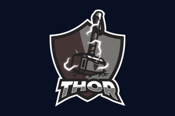 Thor Logo Vector for Gaming and E-sport