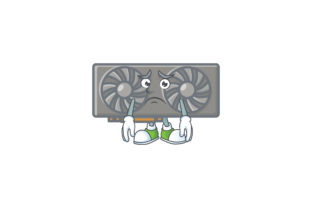 Understanding the Gaming VGA Card Cartoon Character Style - Sad