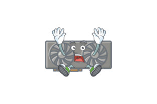 Unleash Creativity with Gaming VGA Card Cartoon